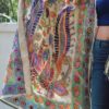 Kalamkari Phulkari Dupatta