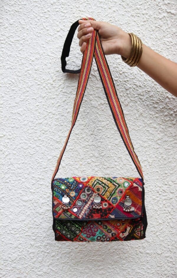 Kutch artisan made clutch bag