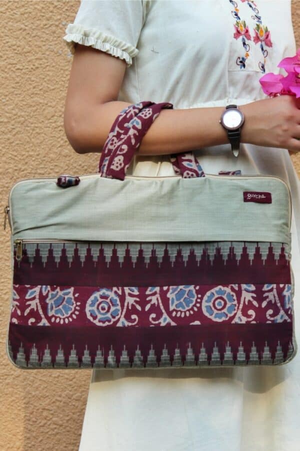 Fabric Laptop Bag By Qurcha