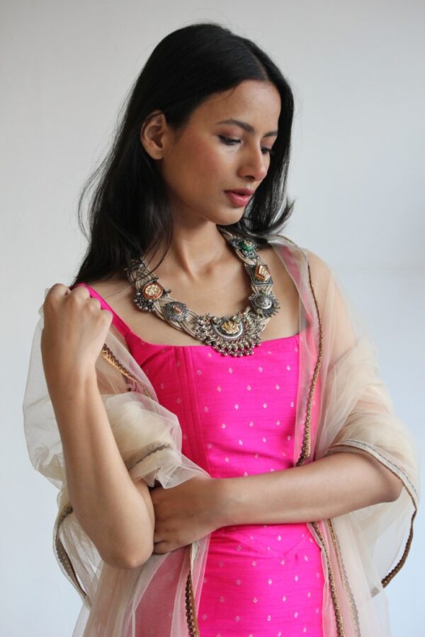 Jute Necklace By Qurcha