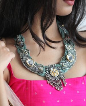 Jute Necklace By Qurcha